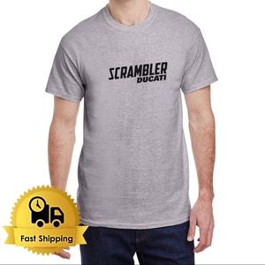 Ducati Scrambler t-shirt biker tees caferacer tees